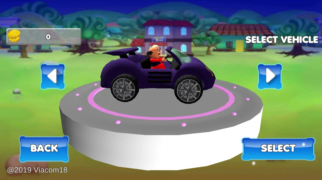 Motu Patlu Car Game screenshot