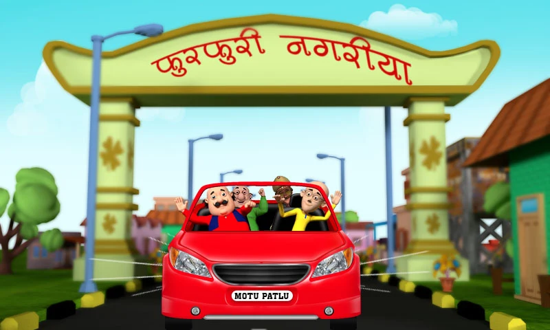 Motu Patlu Car Game screenshot