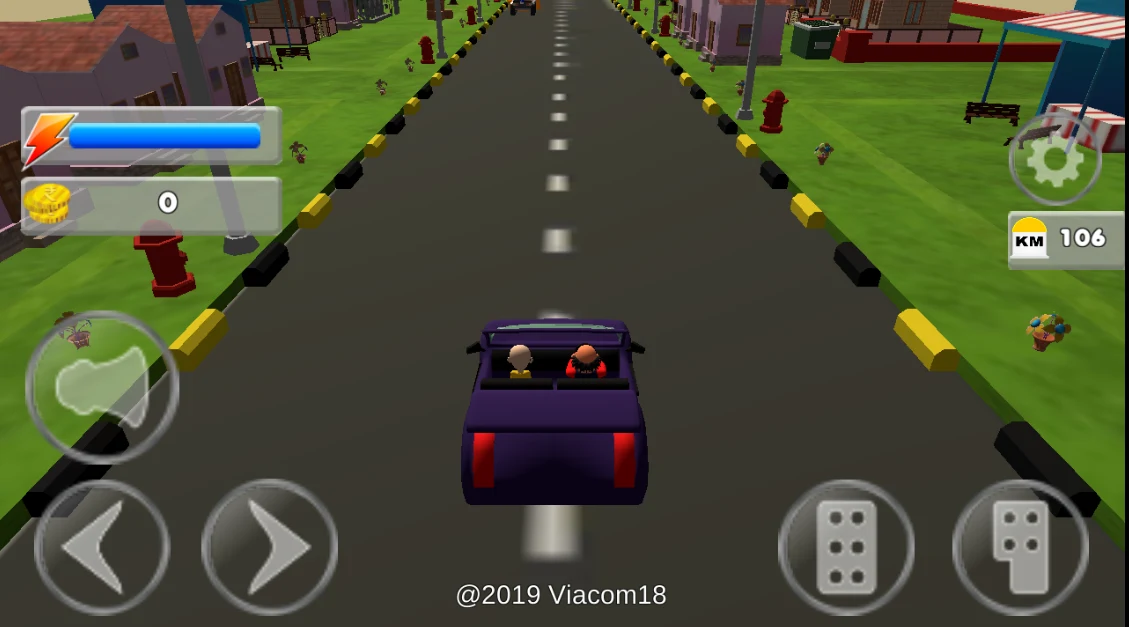 Motu Patlu Car Game screenshot
